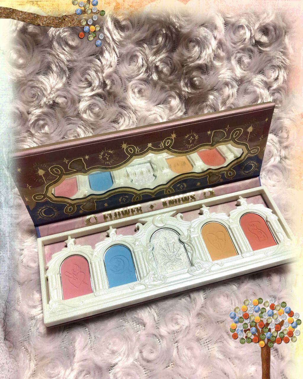 ユニコーンシリーズ アイシャドウパレット/FlowerKnows/アイシャドウパレットを使ったクチコミ（2枚目）