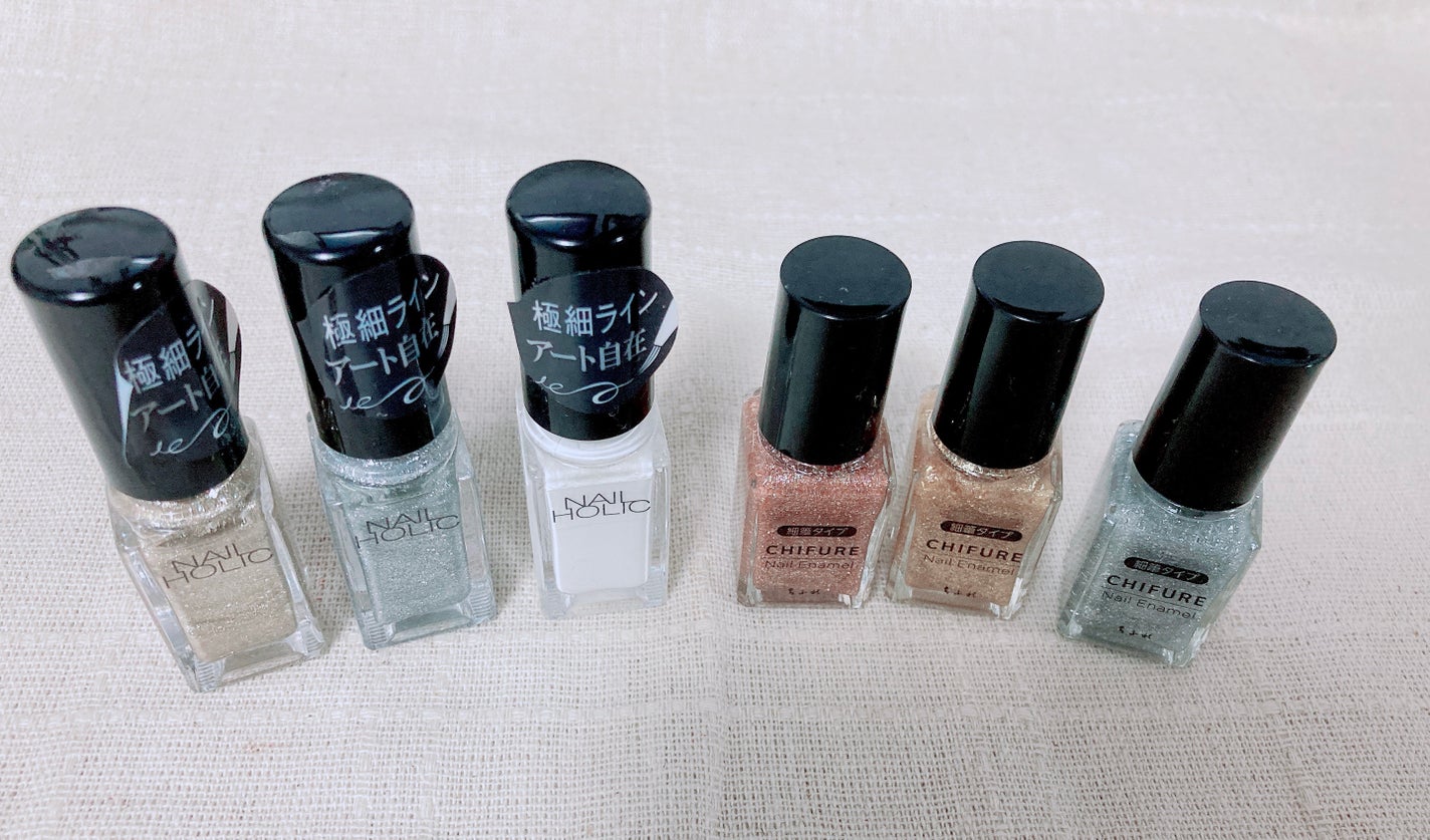 ネイル エナメル 細筆タイプ/ちふれ/マニキュアを使ったクチコミ(5枚目)