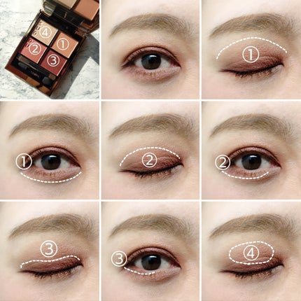 シグニチャー カラー アイズ/SUQQU/アイシャドウパレットを使ったクチコミ(4枚目)