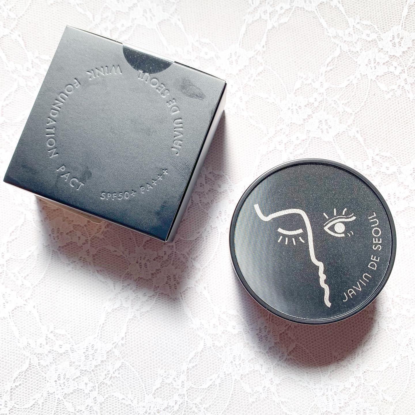 ジャビンドゥソウル ウインクファンデーションパクト/Javin De Seoul/クッションファンデーションを使ったクチコミ（3枚目）