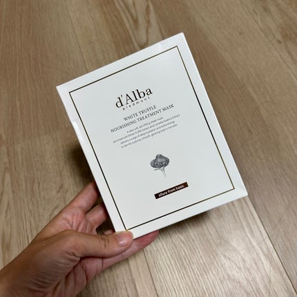 ホワイトトリュフナリシングトリートメントマスク/ダルバ/シートマスク・パックを使ったクチコミ(1枚目)