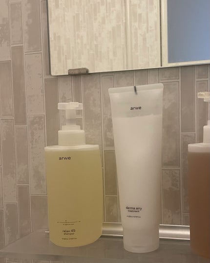 ダーマ エアリー トリートメント/arwe/洗い流すヘアトリートメントを使ったクチコミ(3枚目)