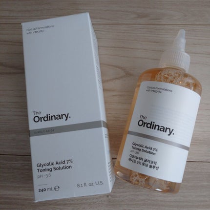 Glycolic Acid 7% Toning  Solution/The Ordinary/ブースター・導入液を使ったクチコミ(1枚目)