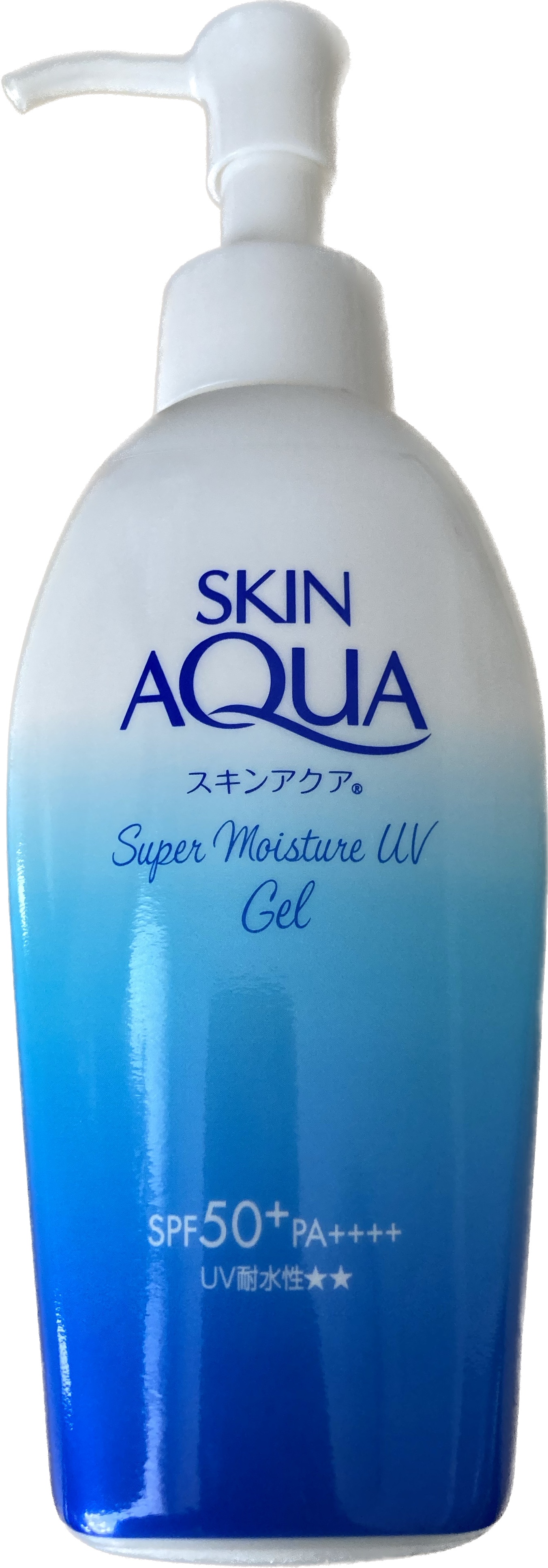 スキンアクア スーパーモイスチャージェル 140g(ポンプ)/スキンアクア/日焼け止めジェルを使ったクチコミ（1枚目）