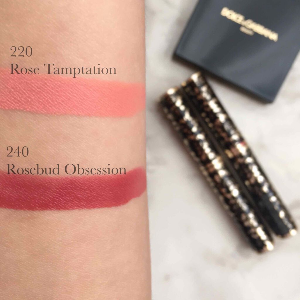 パッションリップ クリームトゥパウダー マットリップペン/DOLCE&GABBANA BEAUTY/口紅を使ったクチコミ（3枚目）