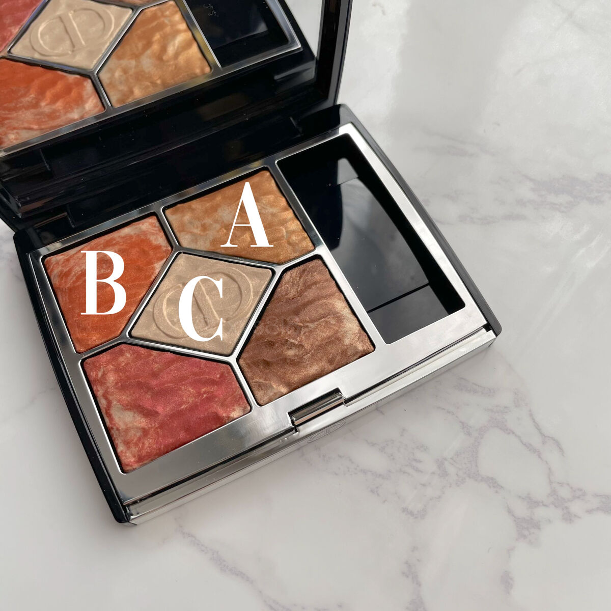 【旧】サンク クルール クチュール/Dior/アイシャドウパレットを使ったクチコミ（3枚目）