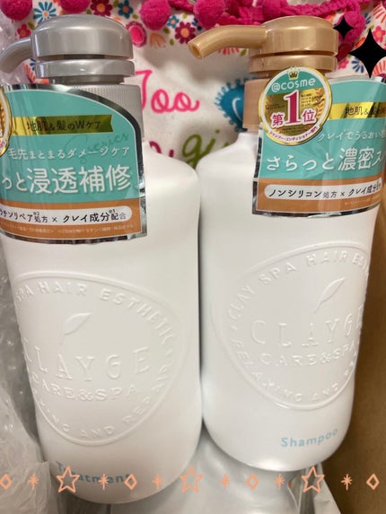 シャンプー/トリートメント SN さらさら/CLAYGE/シャンプー・コンディショナーを使ったクチコミ(2枚目)