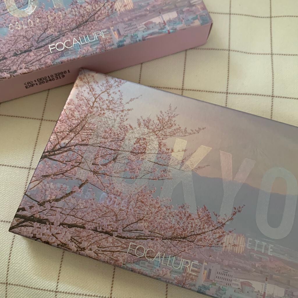 GO TRAVEL 15色アイシャドウパレット/FOCALLURE/アイシャドウパレットを使ったクチコミ(3枚目)