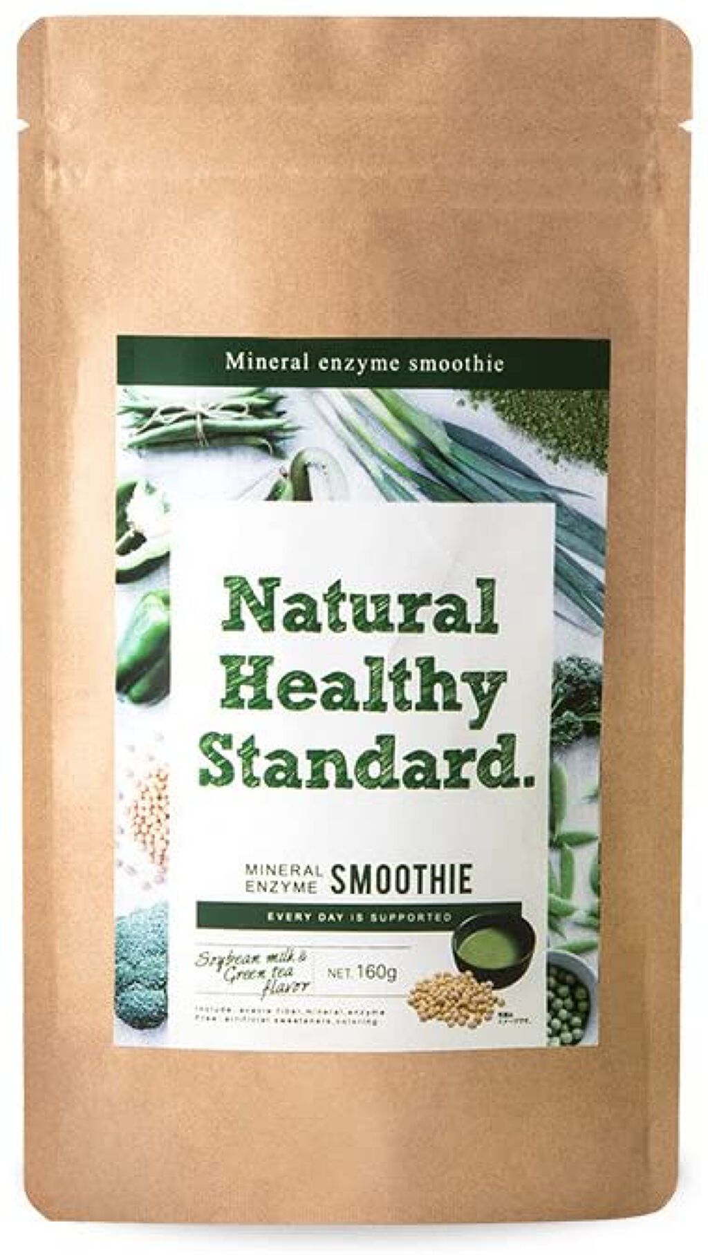 ミネラル酵素スムージー 豆乳抹茶味