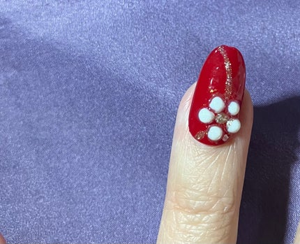 ジェルネイル(ライト対応)/セリア/ジェルネイルを使ったクチコミ(2枚目)