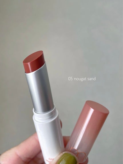 グラスティングメルティングバーム/rom&nd/リップバームを使ったクチコミ(4枚目)