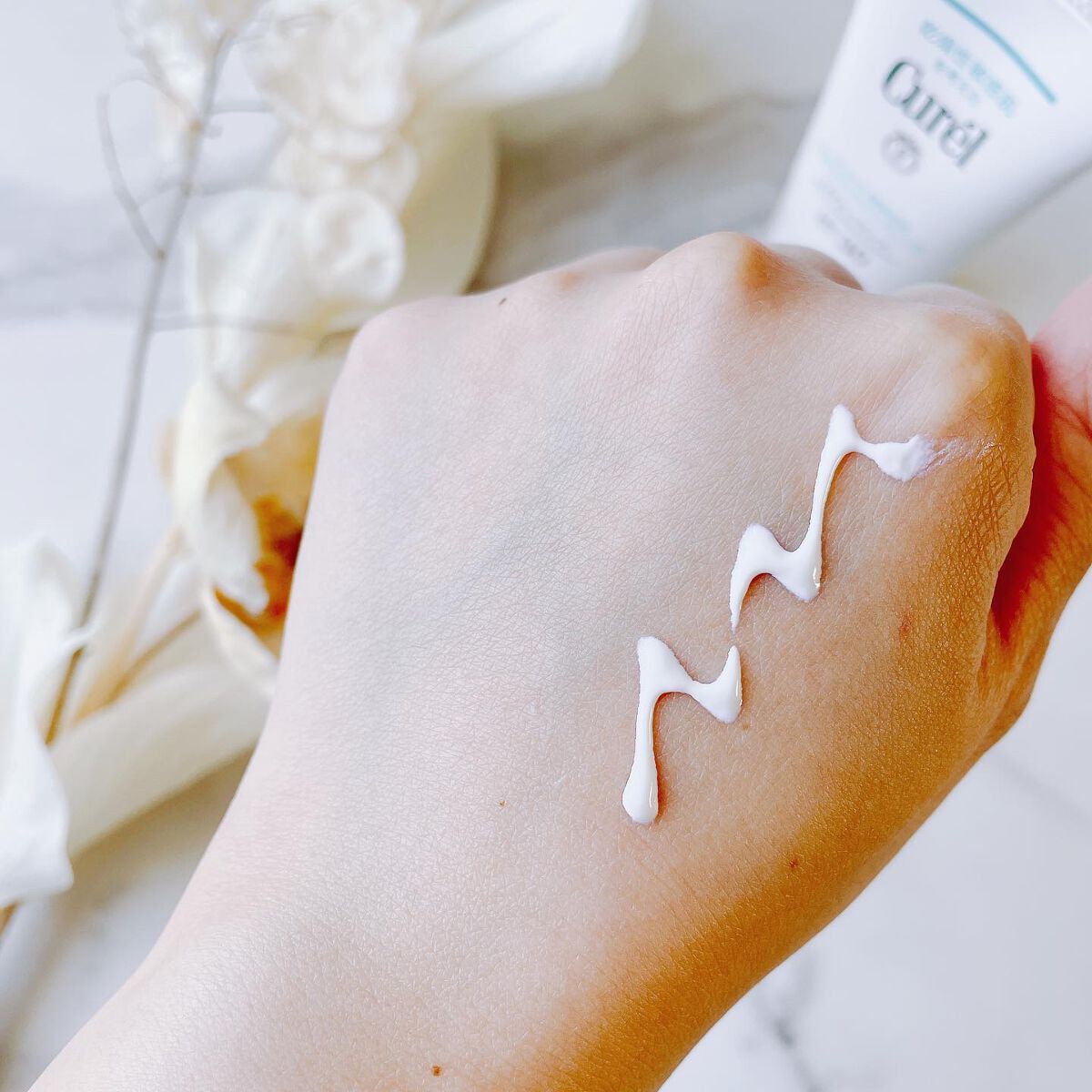 潤浸保湿 UVエッセンス/キュレル/日焼け止めローションを使ったクチコミ(2枚目)