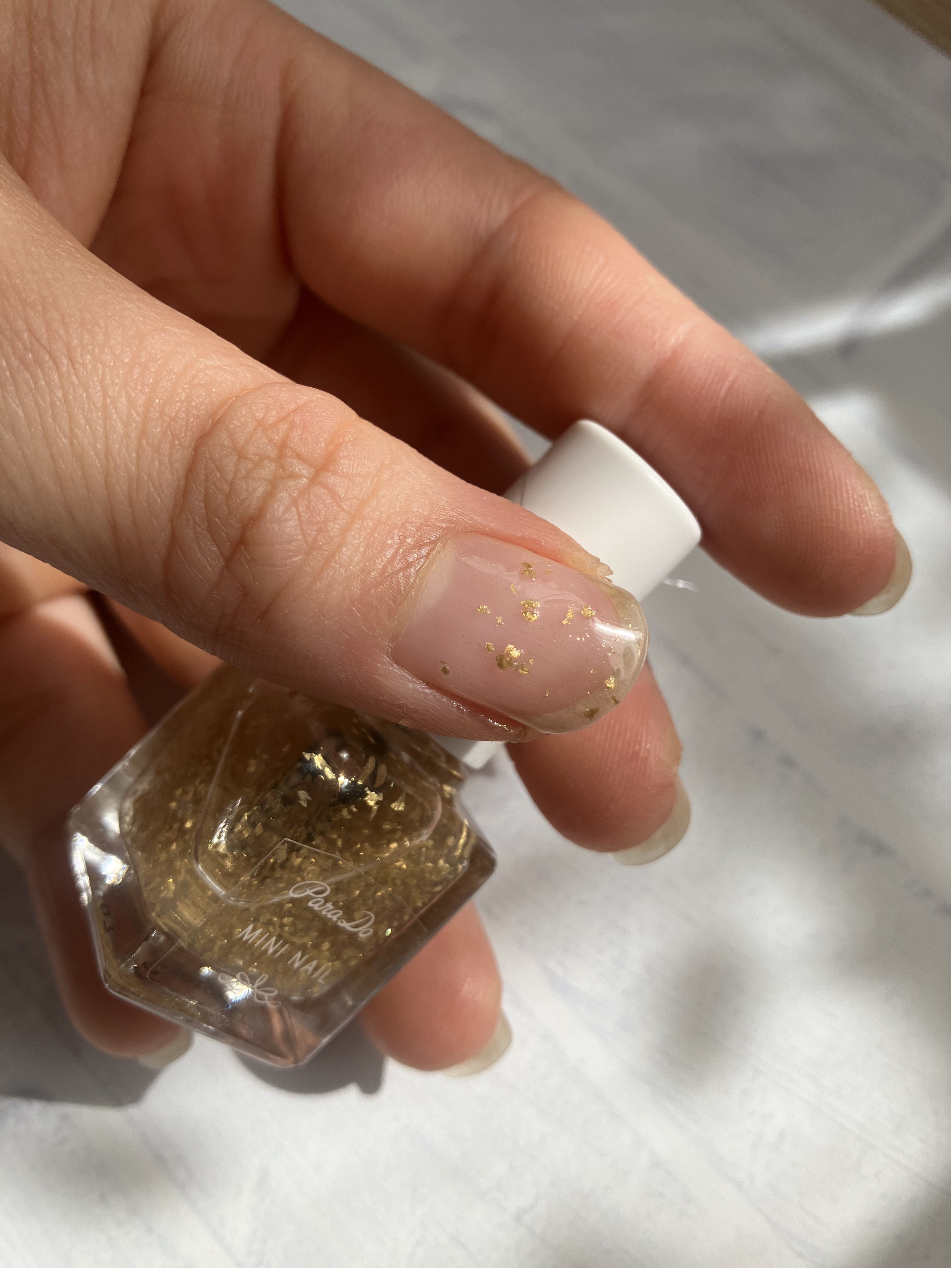 ミニネイル/パラドゥ/マニキュアを使ったクチコミ（2枚目）