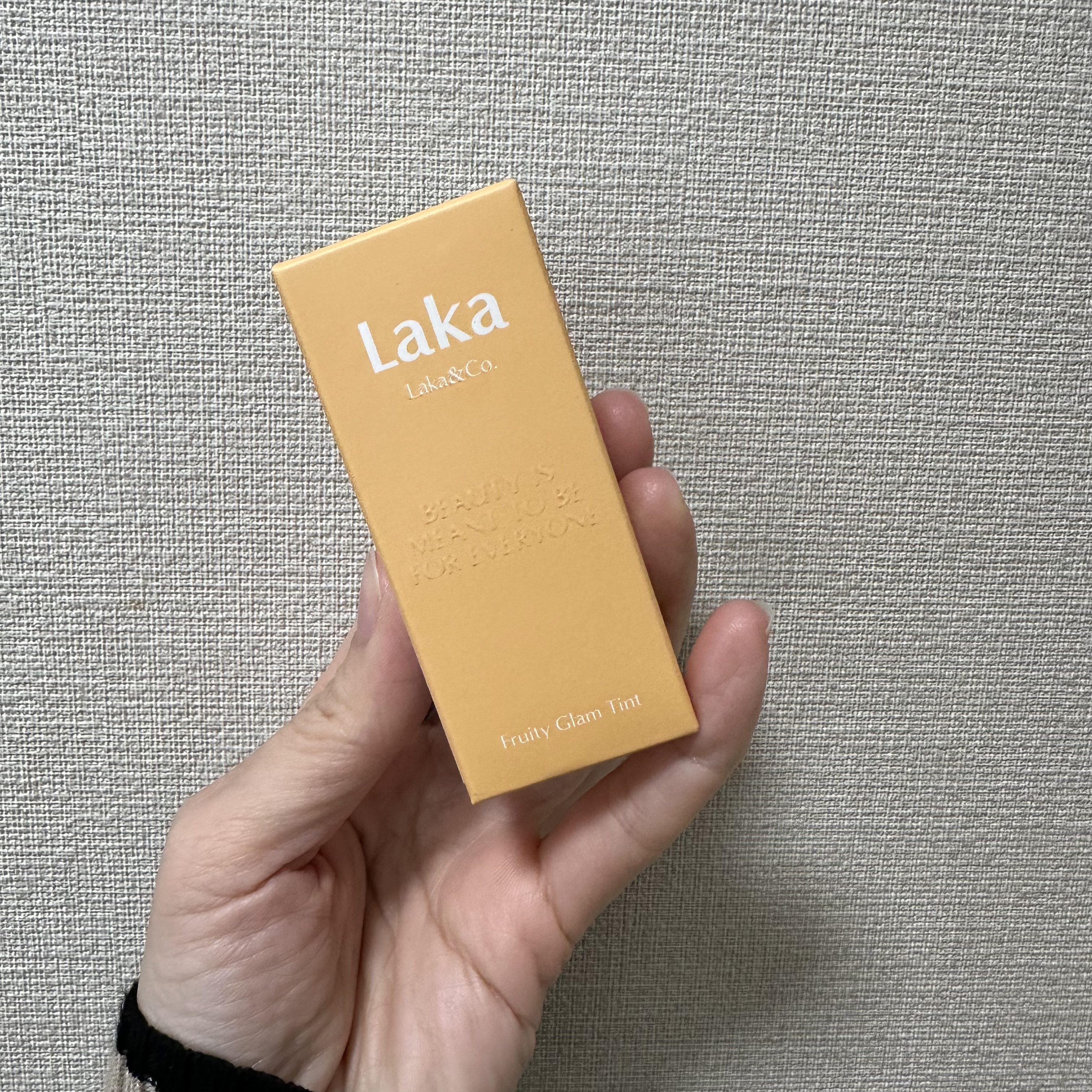 フルーティーグラムティント/Laka/リップティントを使ったクチコミ（1枚目）