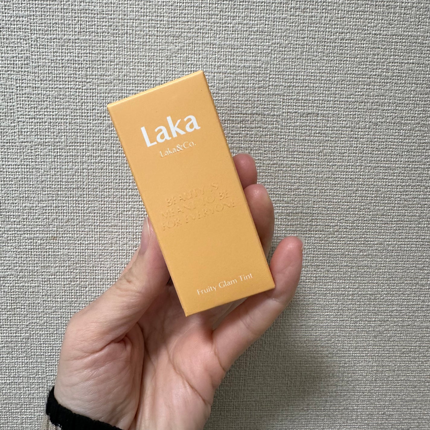 フルーティーグラムティント/Laka/リップティントを使ったクチコミ(1枚目)