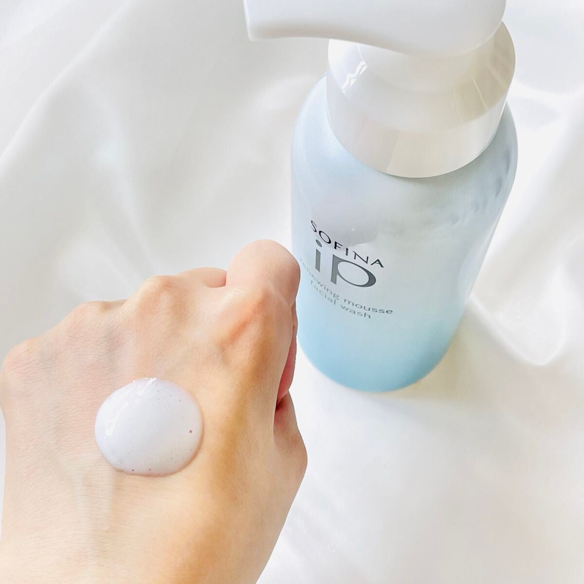 ソフィーナ iP リニュー ムース ウォッシュ/SOFINA iP/泡洗顔を使ったクチコミ(2枚目)