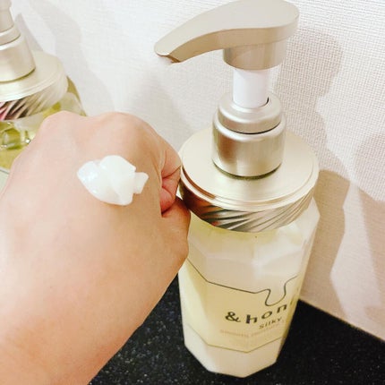 シルキー スムースモイスチャー シャンプー 1.0/ヘアトリートメント 2.0/&honey/市販シャンプーを使ったクチコミ(3枚目)