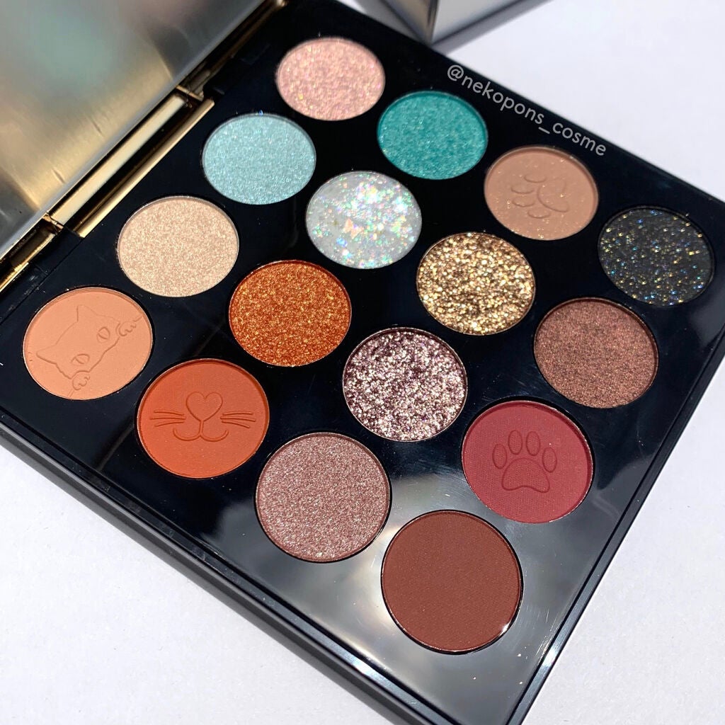 イメージ「マヤ」 アイシャドウパレット/ZEESEA/アイシャドウパレットを使ったクチコミ(2枚目)