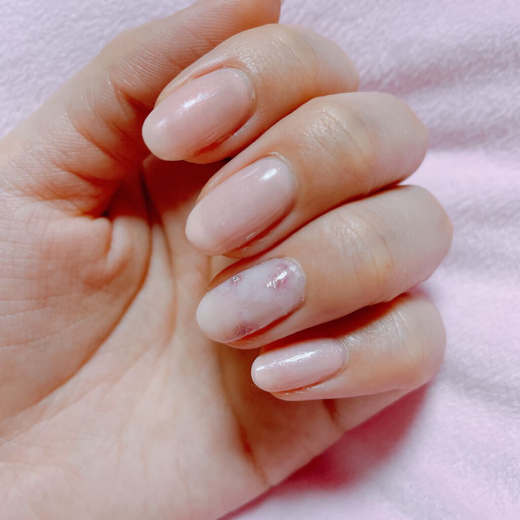 しずくネイルシール/キャンドゥ/ネイルシールを使ったクチコミ（3枚目）