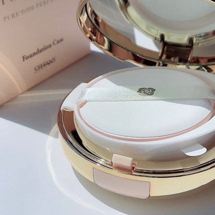 PURE'D100 PERFECTION クッションファンデ/ステファニー/クッションファンデーションを使ったクチコミ(2枚目)