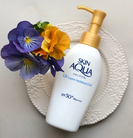スキンアクア スーパーモイスチャージェル/スキンアクア/日焼け止めジェルを使ったクチコミ(1枚目)