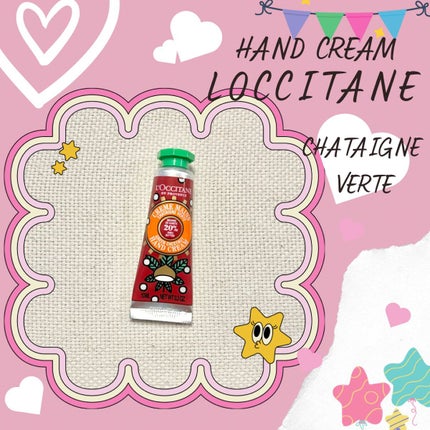 アップルマロン シア ハンドクリーム/L'OCCITANE/ハンドクリームを使ったクチコミ(1枚目)