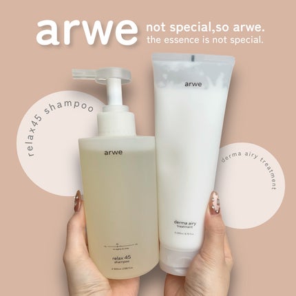 リラックス45シャンプー/arwe/市販シャンプーを使ったクチコミ(1枚目)