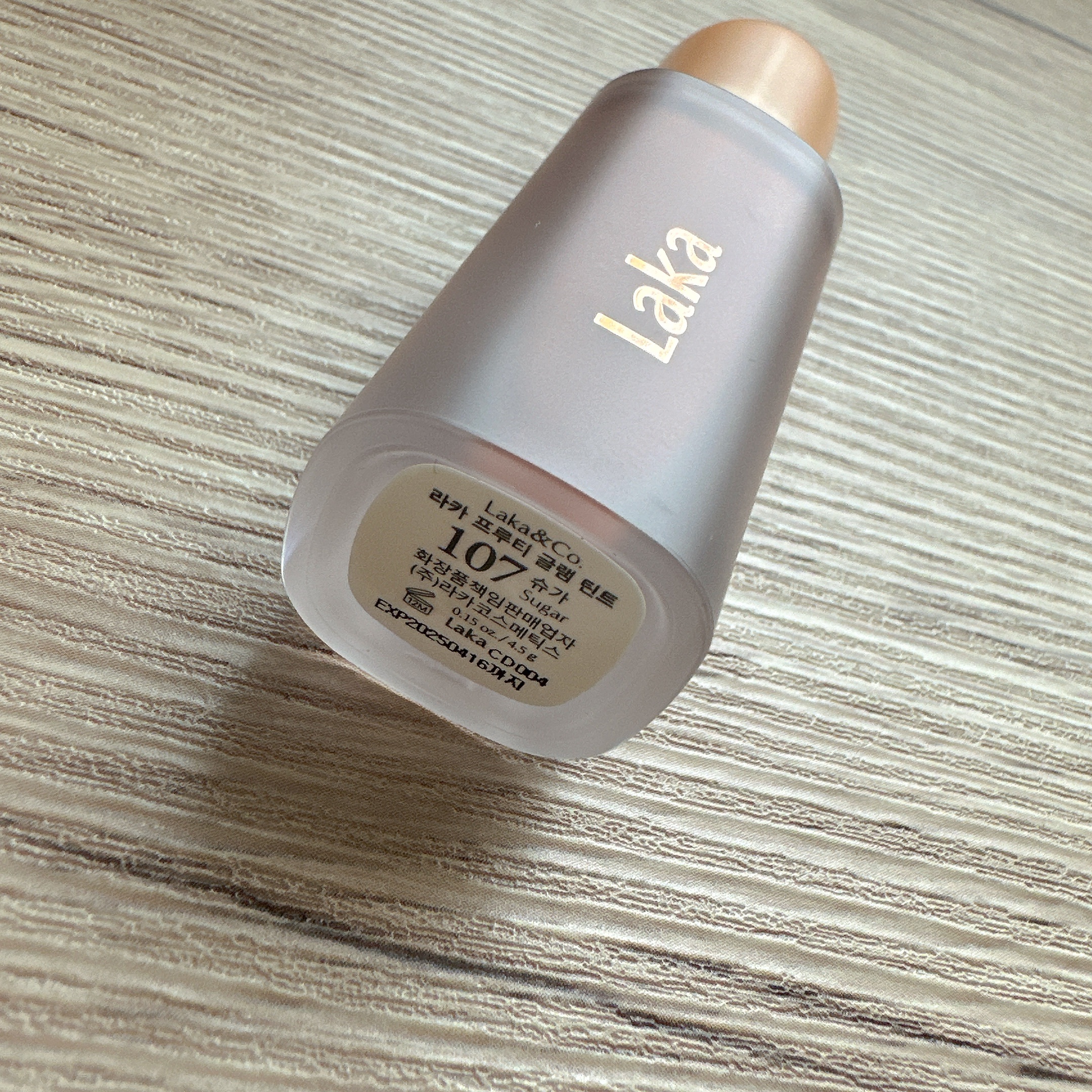 フルーティーグラムティント/Laka/リップティントを使ったクチコミ（2枚目）