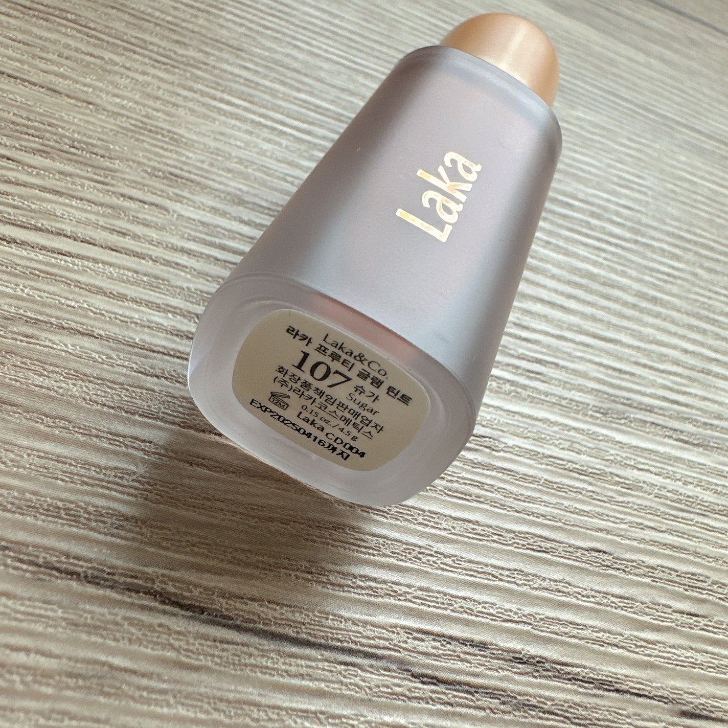 フルーティーグラムティント/Laka/リップティントを使ったクチコミ(2枚目)