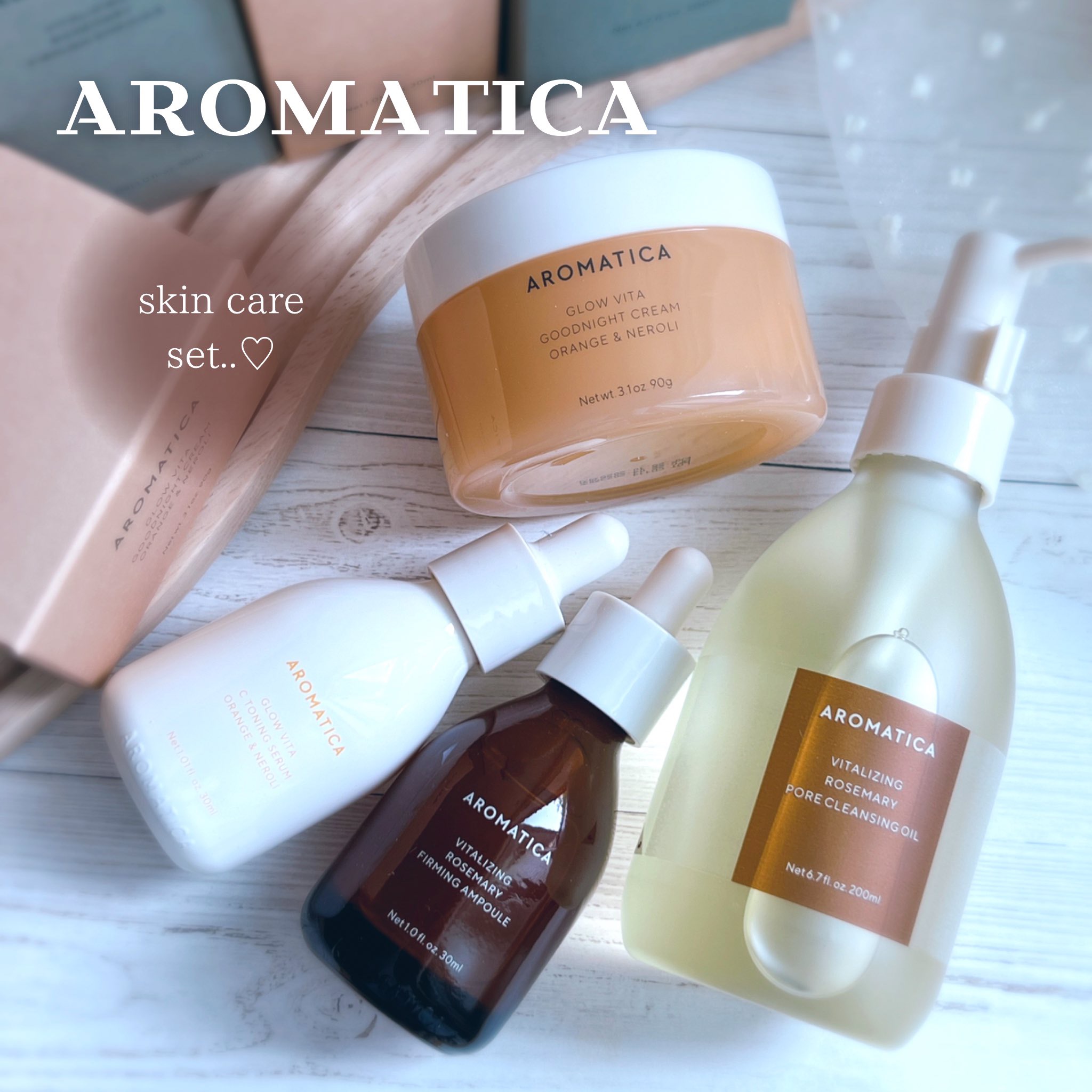 バイタライジング ローズマリー ファーミング アンプル/AROMATICA/美容液を使ったクチコミ（1枚目）