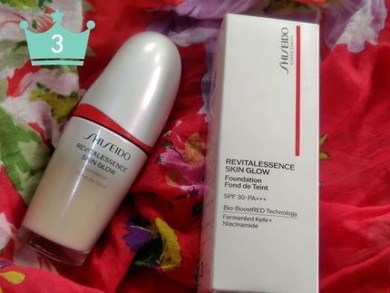 エッセンス スキングロウ ファンデーション 140 Porcelain/SHISEIDO/リキッドファンデーションを使ったクチコミ(1枚目)