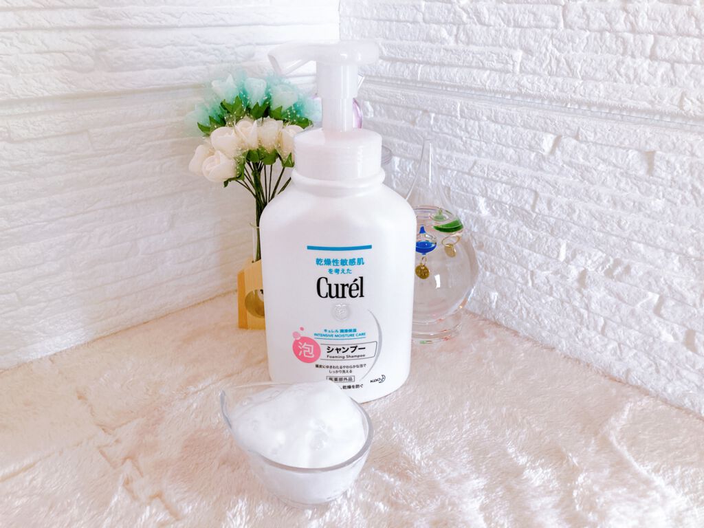 泡シャンプー/キュレル/市販シャンプーを使ったクチコミ（3枚目）