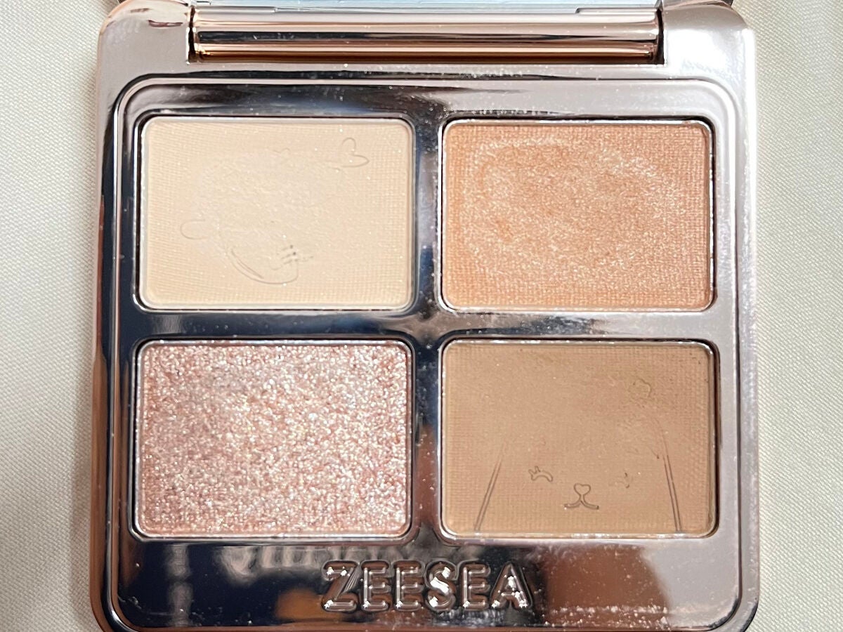 アニマルアイシャドウ(4シェード)/ZEESEA/アイシャドウパレットを使ったクチコミ(4枚目)