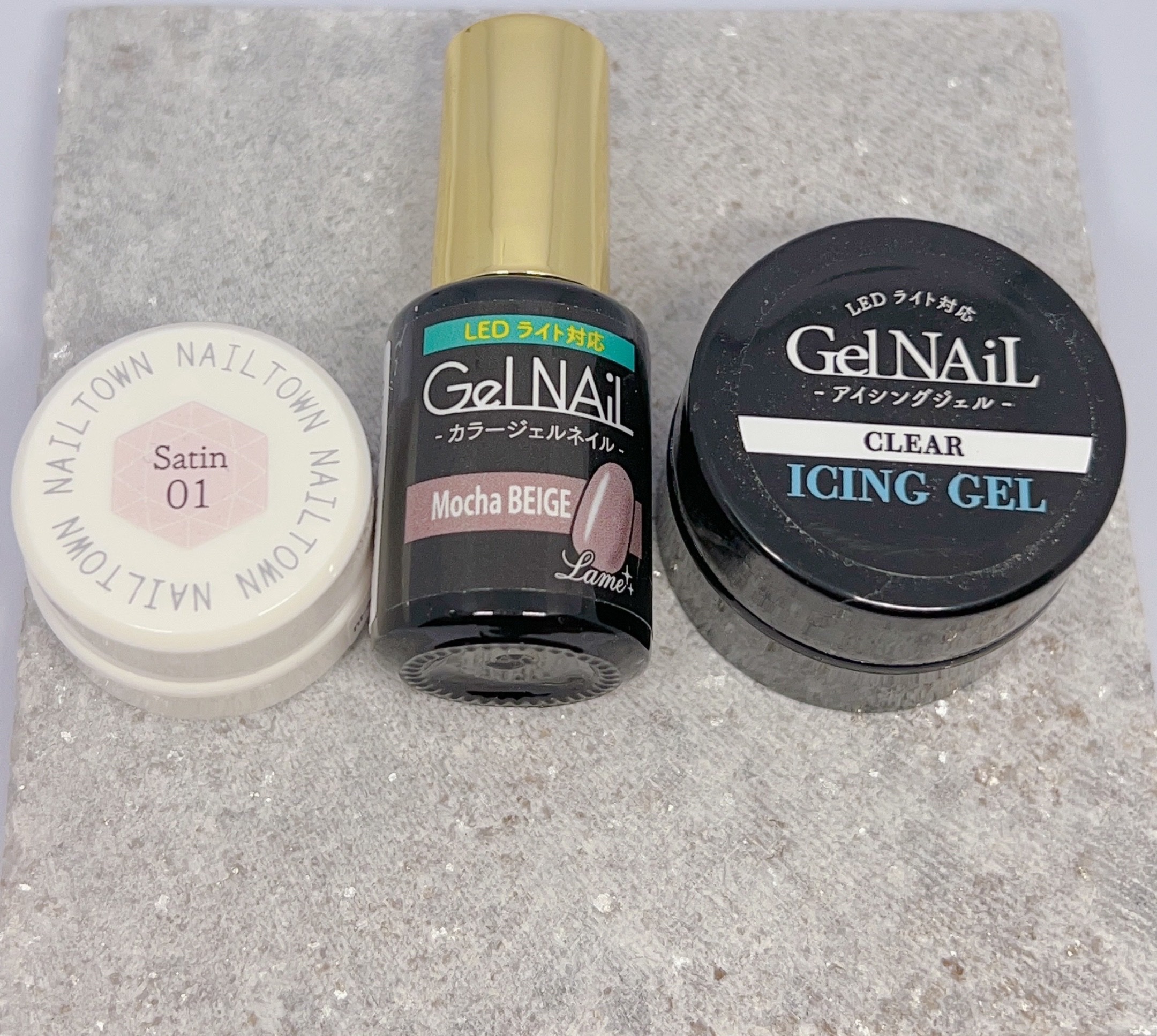 サテンジェル/NAILTOWN/ジェルネイルを使ったクチコミ（2枚目）