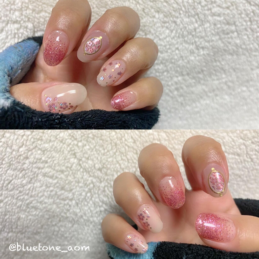 ノンワイプダイアモンドトップジェル/GELATO FACTORY/ジェルネイルを使ったクチコミ（2枚目）