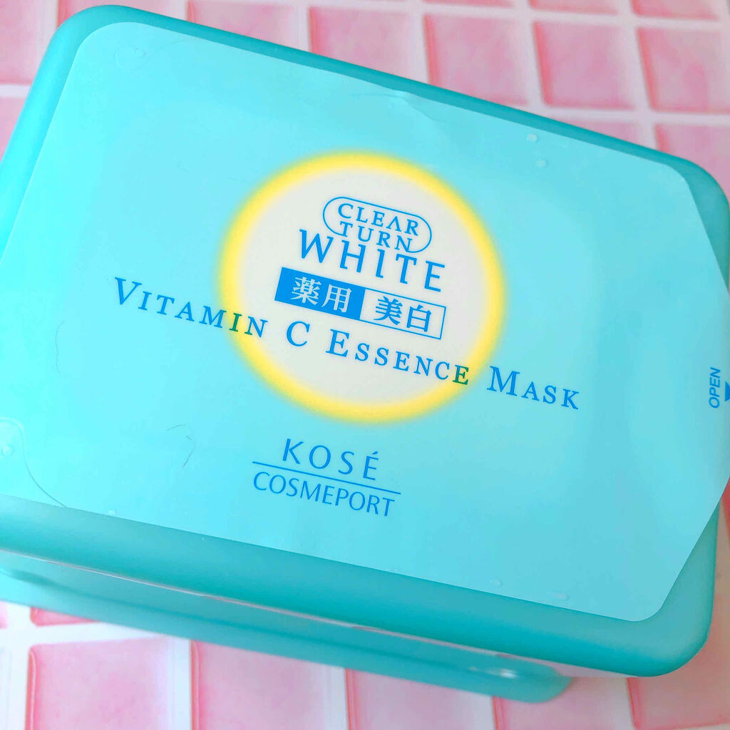 エッセンスマスク (ビタミンC)/クリアターン/シートマスク・パックを使ったクチコミ（2枚目）