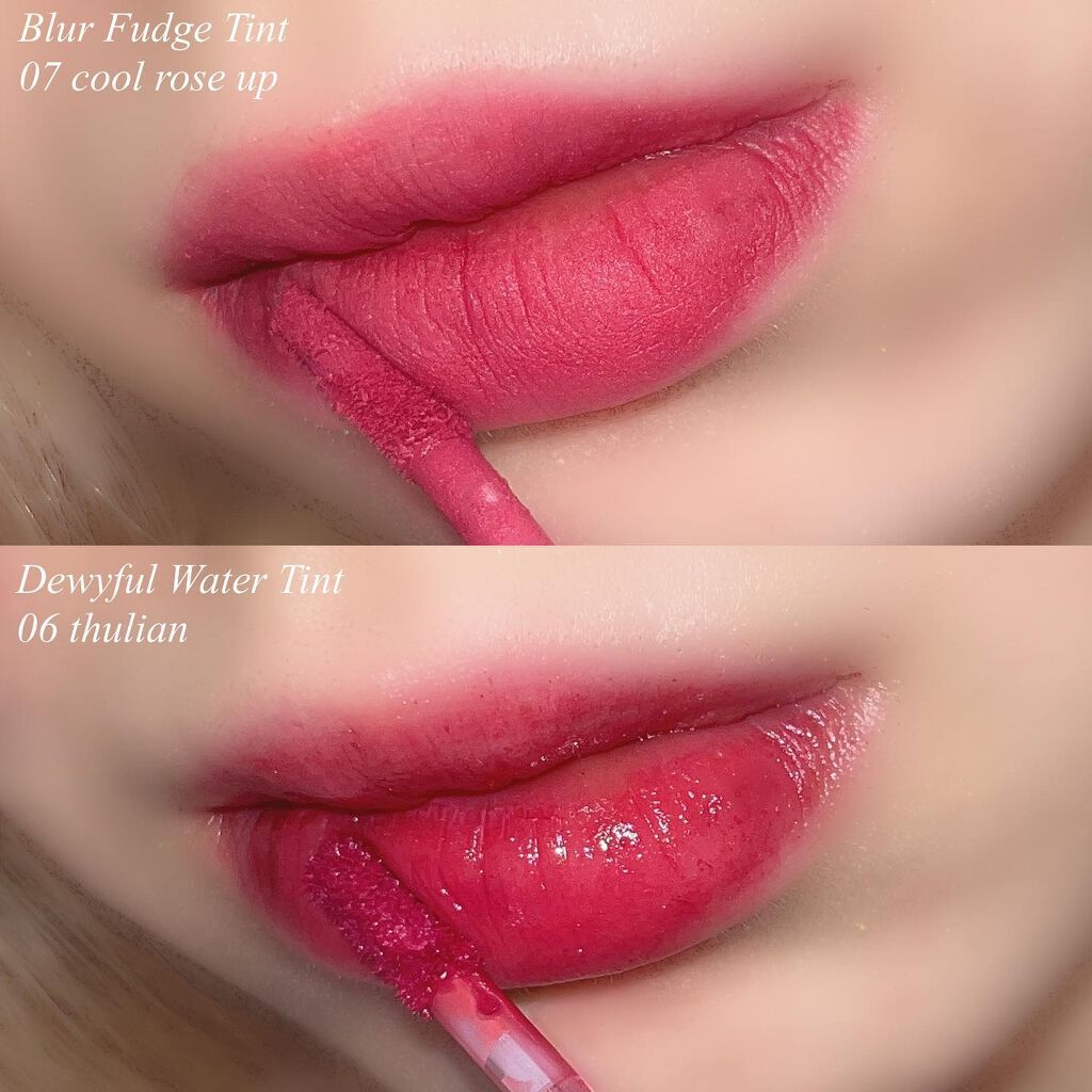 デュイフルウォーターティント/rom&nd/リップティントを使ったクチコミ(2枚目)