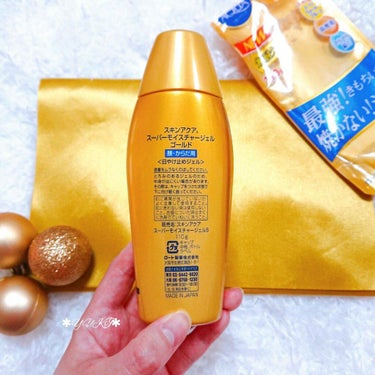 スキンアクア スーパーモイスチャージェルゴールドのクチコミ「\ #SKINAQUA Ꙭ꙳ /﻿﻿﻿
﻿
﻿
﻿

ジェルタイプでムラなく塗れる♡
毎日をア.....」（3枚目）