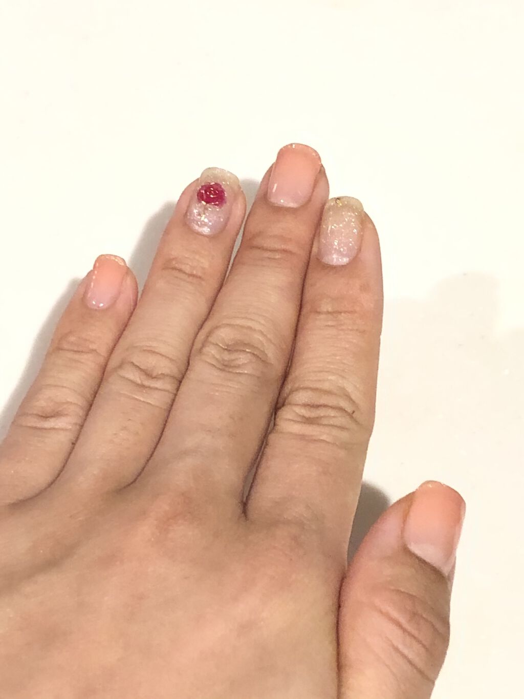 ネイルアートシール/DAISO/ネイルシールを使ったクチコミ（3枚目）