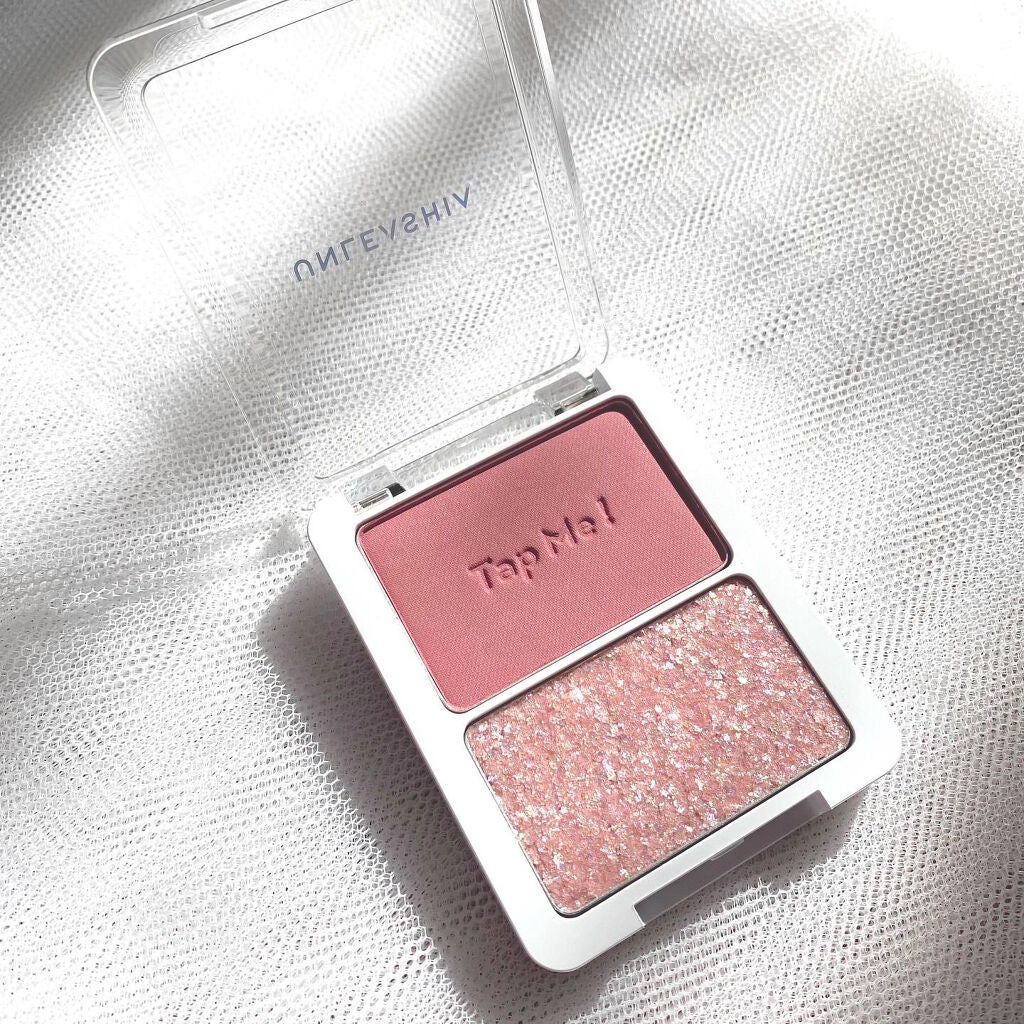 タップミー パレットデュオ/unleashia/アイシャドウパレットを使ったクチコミ(8枚目)