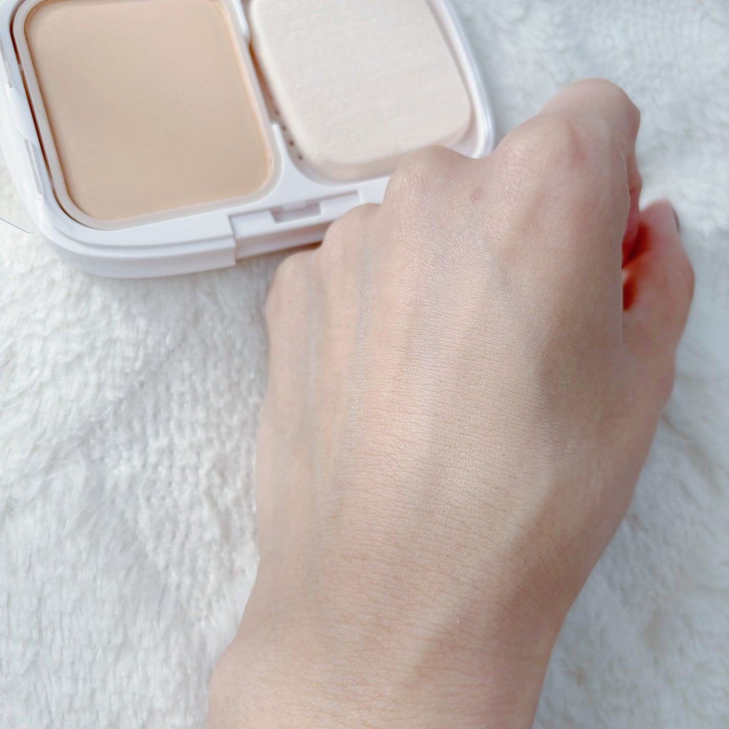 パウダーファンデーション/media luxe/パウダーファンデーションを使ったクチコミ(3枚目)