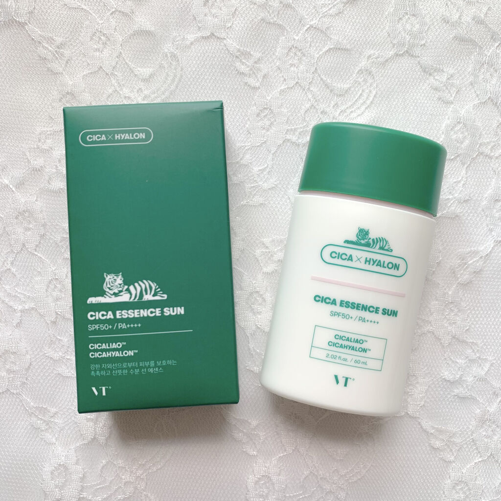 CICA エッセンスサン/VT/日焼け止めローションを使ったクチコミ（3枚目）