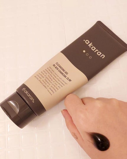 ブラックジェルクレンジング/.akaran/クレンジングジェルを使ったクチコミ(4枚目)