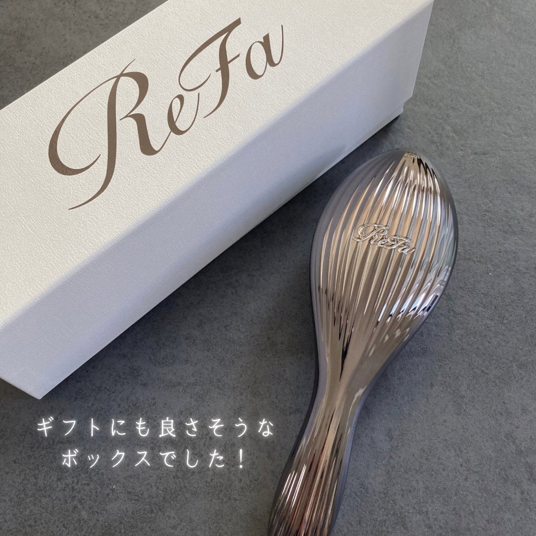 リファエールブラシレイ/ReFa/ヘアブラシを使ったクチコミ(7枚目)