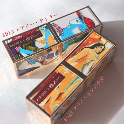 ピカソベルベットマットリップスティック/ZEESEA/口紅を使ったクチコミ(3枚目)