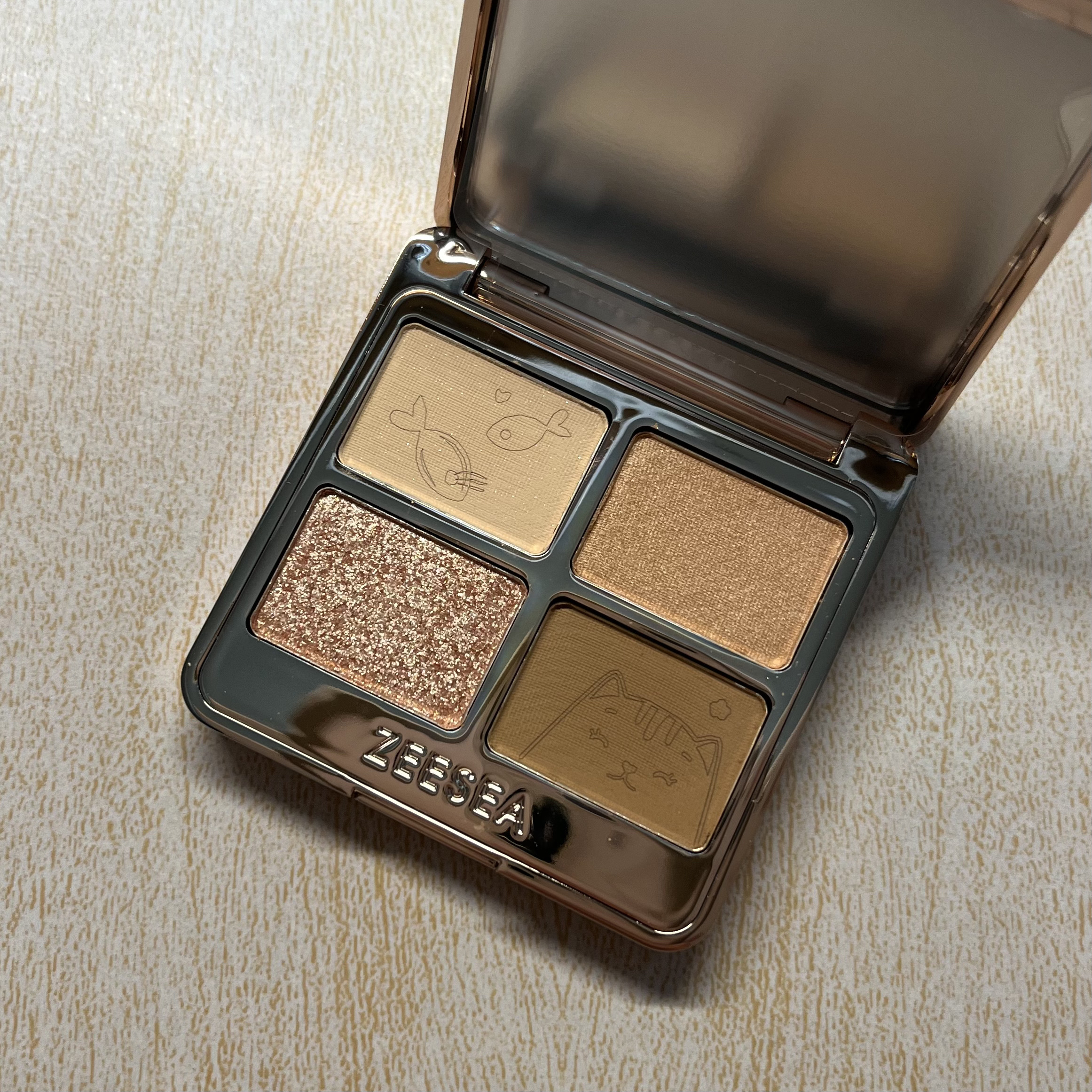 アニマルアイシャドウ(4シェード)/ZEESEA/アイシャドウパレットを使ったクチコミ（2枚目）