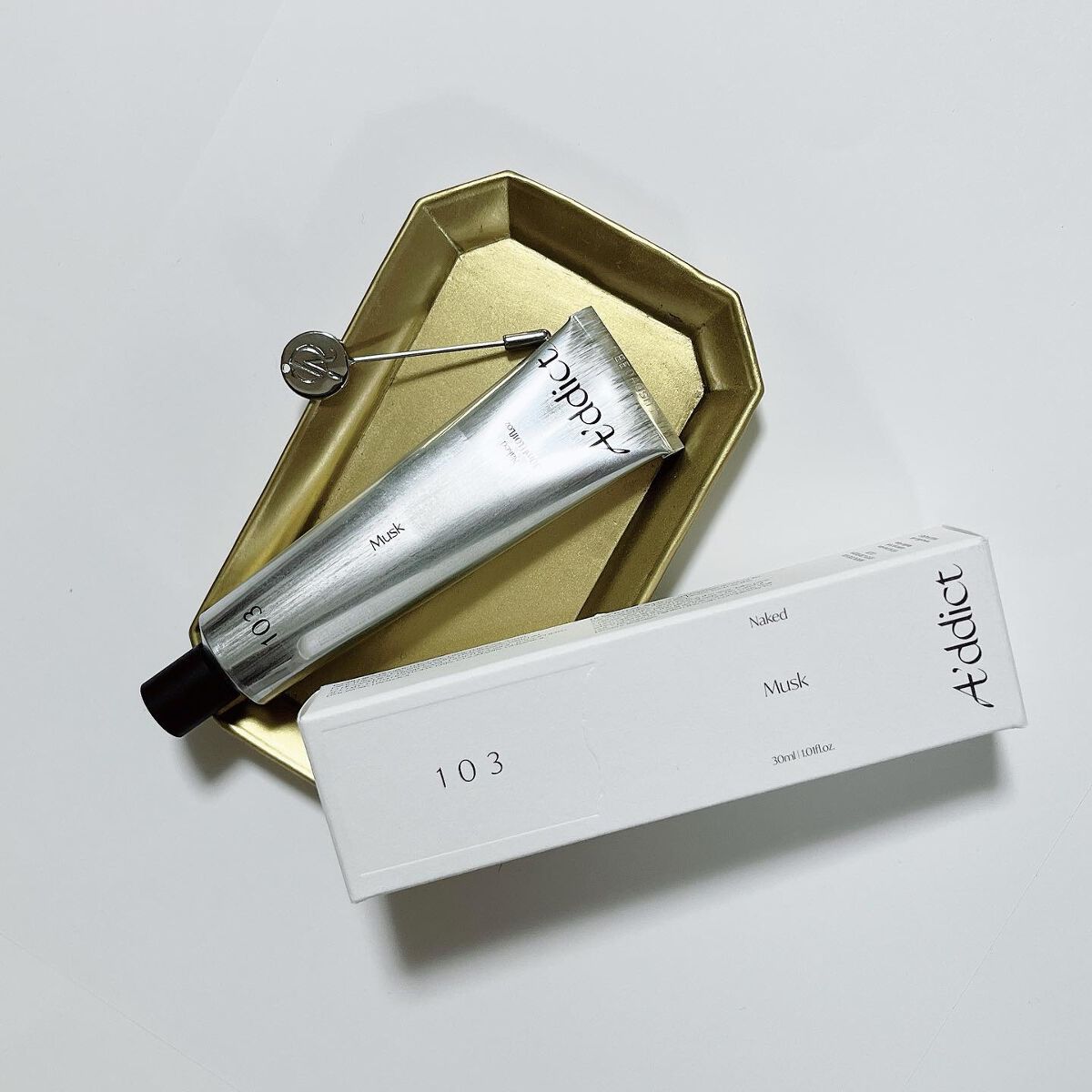 ソリッドパフューム ムスク 103/Addct/練り香水を使ったクチコミ（1枚目）