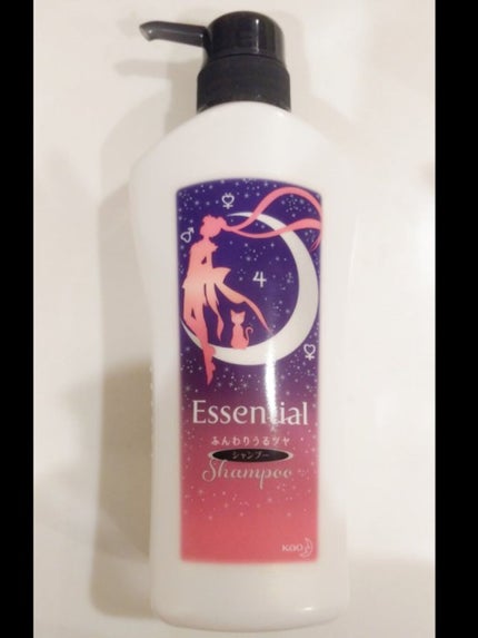 ふんわりうるツヤ シャンプー/コンディショナー シャンプー ポンプ 480ml/エッセンシャル/市販シャンプーの画像