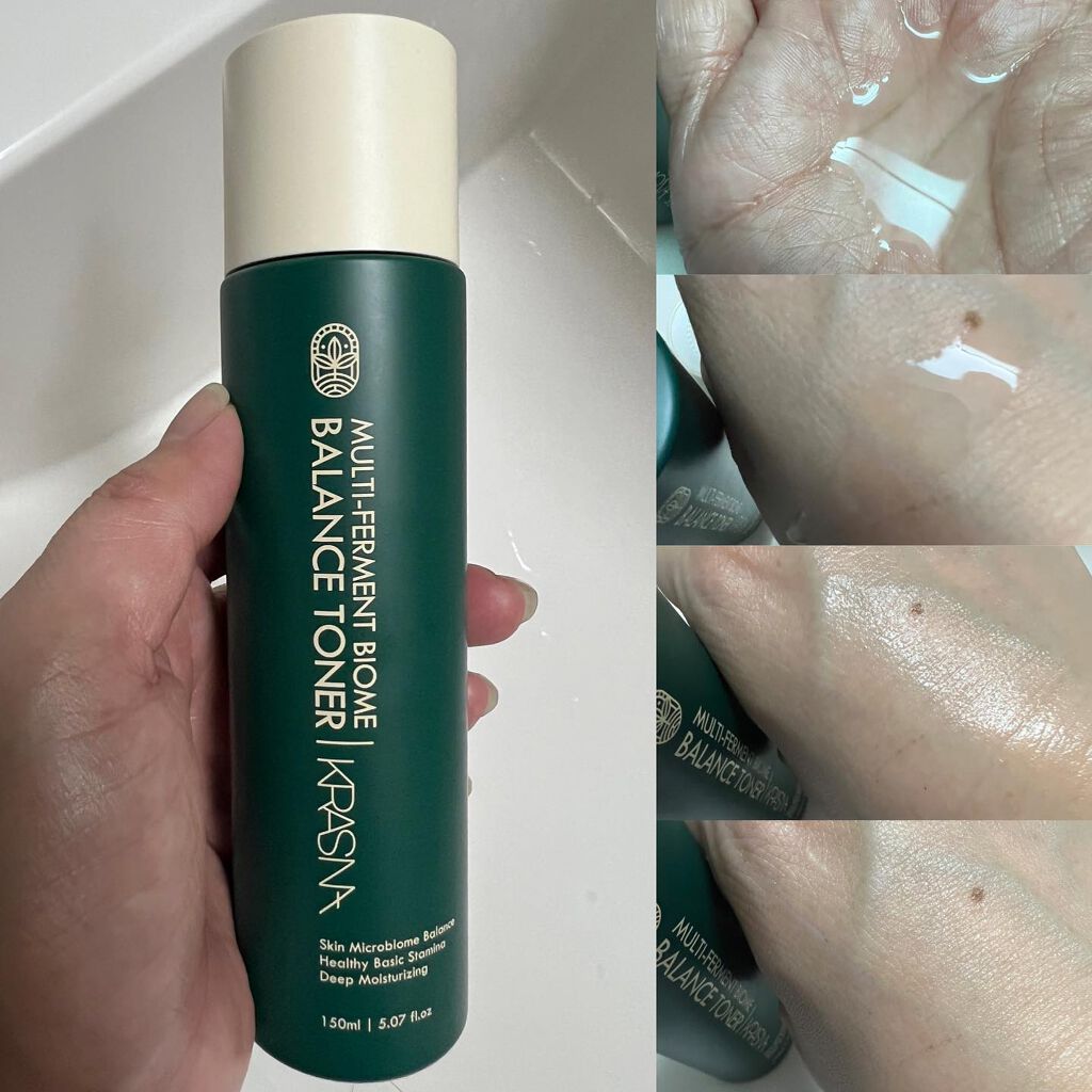 マルチ発酵バイオムバランストナー/KRASNA/化粧水を使ったクチコミ(2枚目)