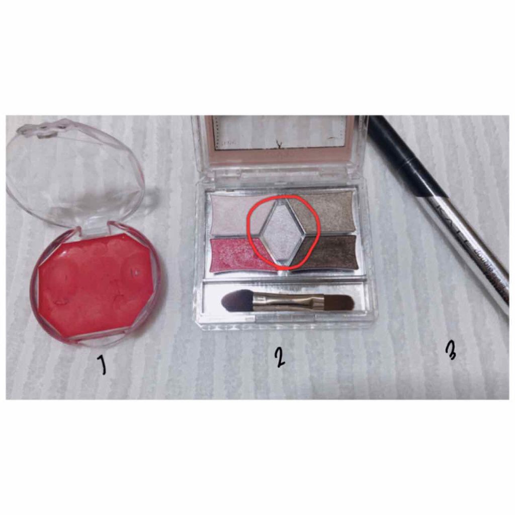 クリームチーク/キャンメイク/ジェル・クリームチークを使ったクチコミ（3枚目）